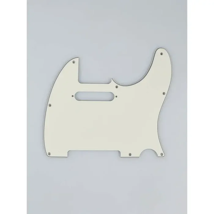 Fender Genuine Replacement Part pickguard Standard Tele 8 screw holes 3-ply parchment