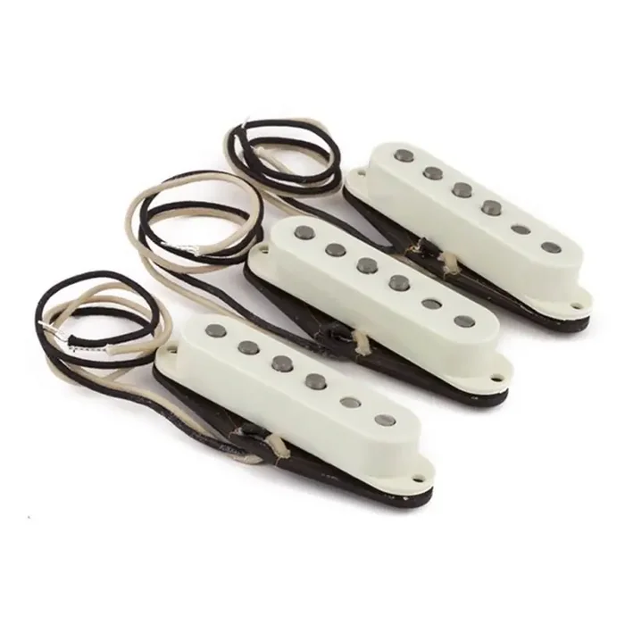 Fender Genuine Replacement Part pickup set Pure Vintage ‘59 Strat, vintage white