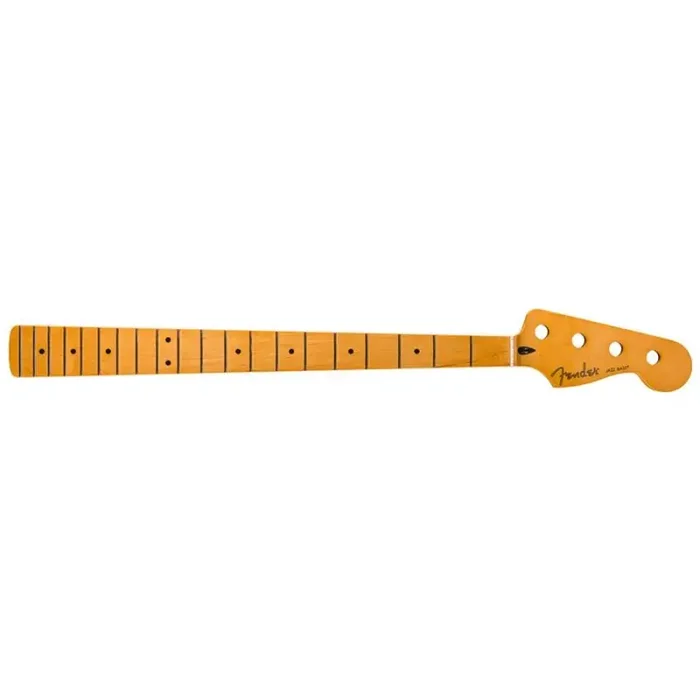 Fender Genuine Replacement Part Player II Series Jazz Bass neck, 22 medium jumbo frets, maple, 9.5″, modern „c“