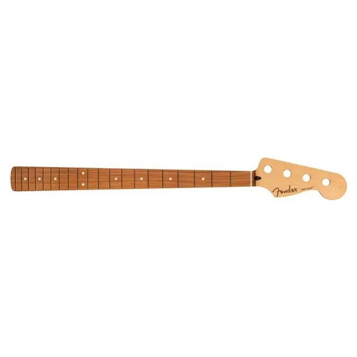 Fender Genuine Replacement Part Player Series Jazz Bass neck, 20 medium jumbo frets, pau ferro, 9.5″, modern „c“