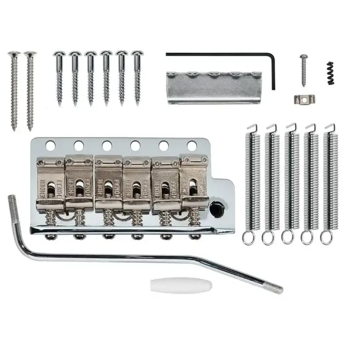 Fender Genuine Replacement Part tremolo assembly American Vintage Strat chrome