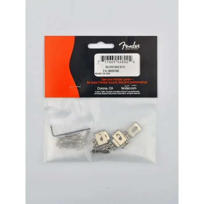 Fender Genuine Replacement Part tremolo saddles American Vintage Strat chrome set of 6