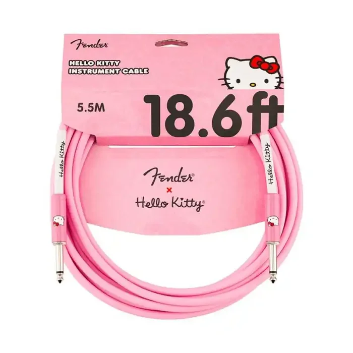 Fender Hello Kitty 18.6‘ instrument cable