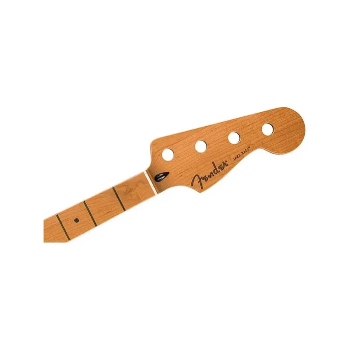 Fender Jazz Bass Neck, Roasted Maple Fretboard, Satin C Shape, 20 Jumbo Fret