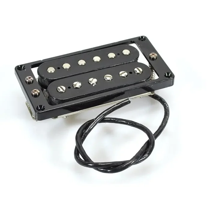 Fender pickup assembly,HB Hot Rod, 4 conductors, with pickup frame, black