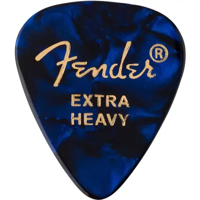Fender® 351 Picks, XHeavy Blue Moto 12