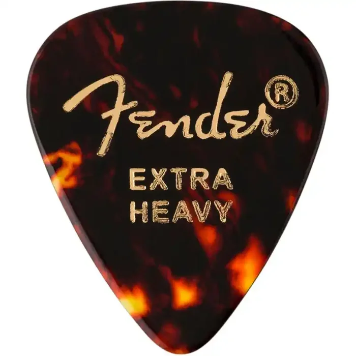 Fender® 351 Picks, XHeavy, Tortoise 12