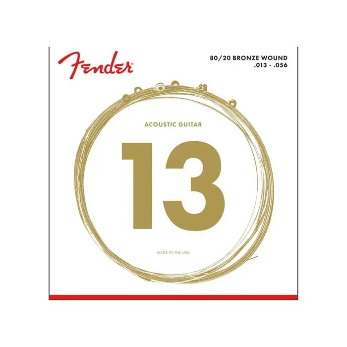 Fender® 70M Ac. Guitar Strings 013/056