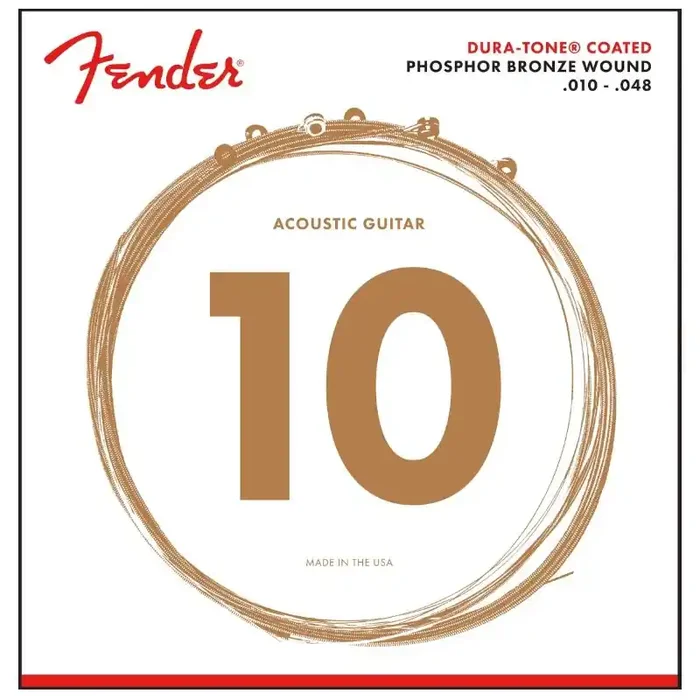 Fender® 860CL Ac. Guitar Strings 010/448/052