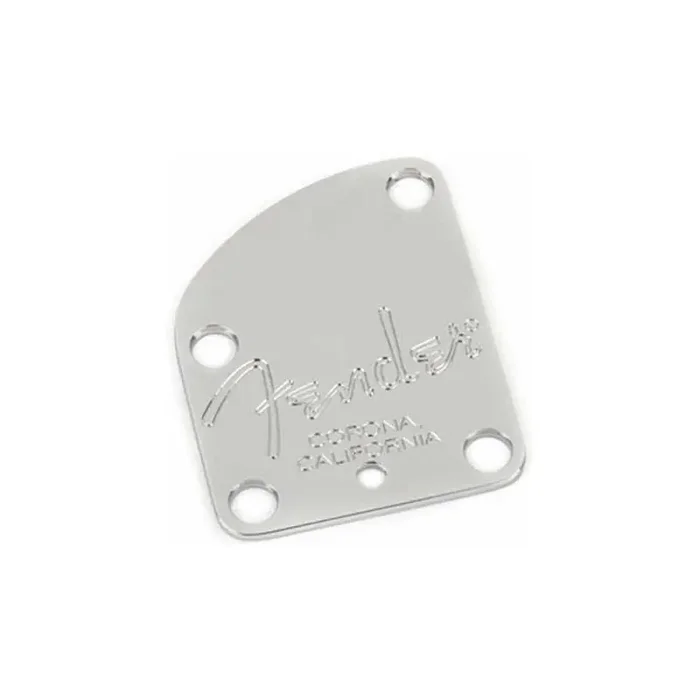 Fender® American Deluxe Neckplate chrome