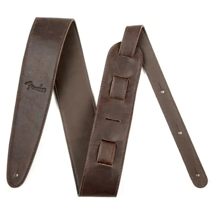 Fender® Artisan Leather Strap 2,5″ brown