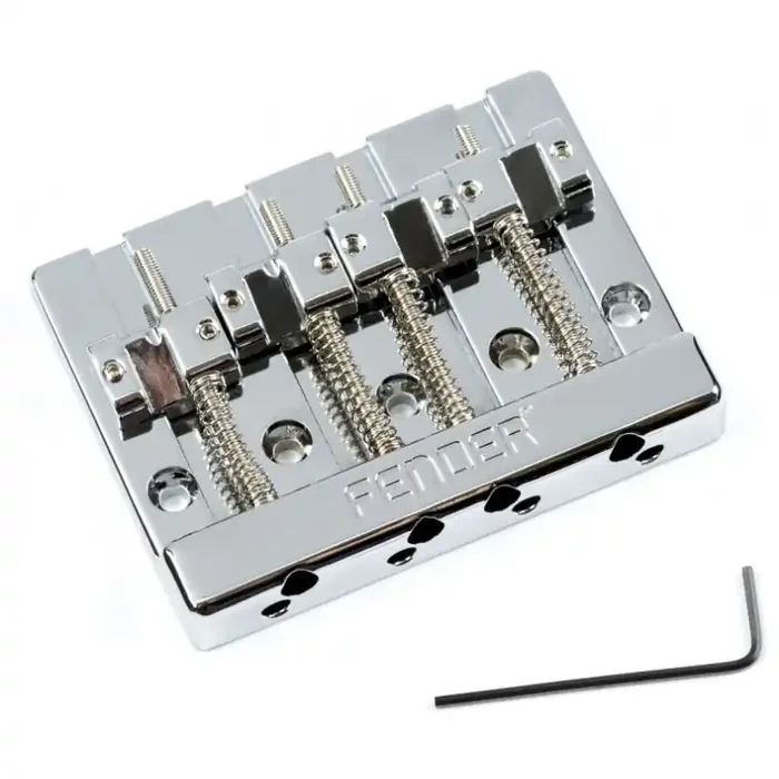 Fender® HiMass 4-str. Bass Bridge chrome