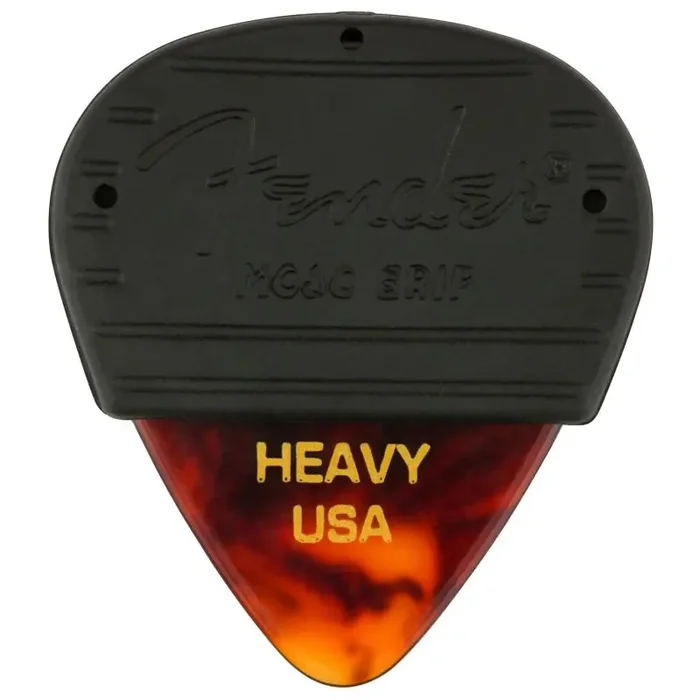Fender® Mojo Grip Tortoise Pick hvy. (3)