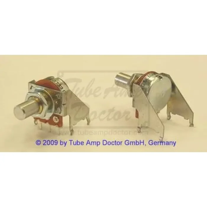 Fender® Potmeter, B100K, PC Mount, Solid- Shaft