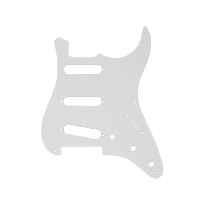 Fender® Strat® Pickguard 8-h 1ply white