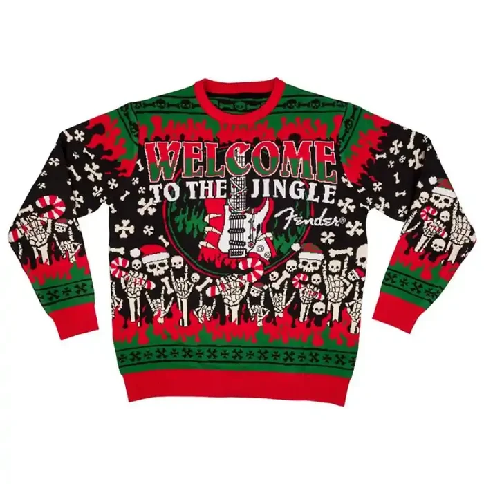 Fender sweater Ugly Christmas 2024, XXL