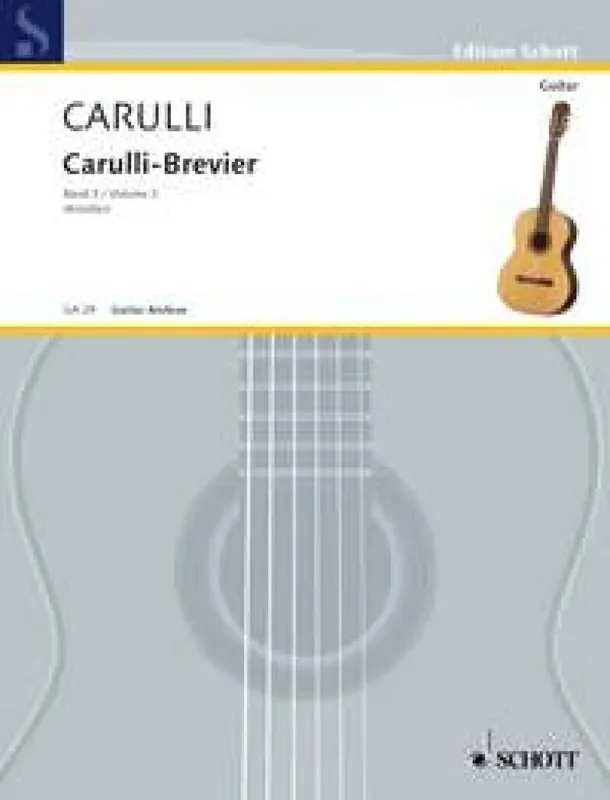 Ferdinando Carulli Ausgewahlte Werke 3 Gitarre Solo