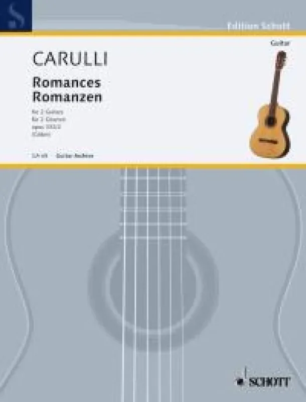 Ferdinando Carulli Romanzen Opus 333/2 Gitarre Duett