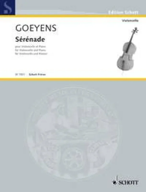 Fernand Goeyens Serenade Cello mit Begleitung