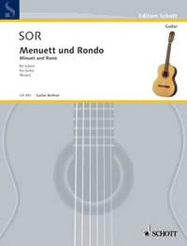 Fernando Sor Menuet & Rondo ( Sonate Opus 22 ) Gitarre Solo