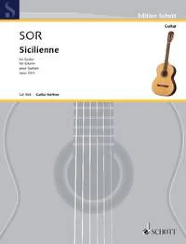 Fernando Sor Sicilienne op. 33 Gitarre Solo