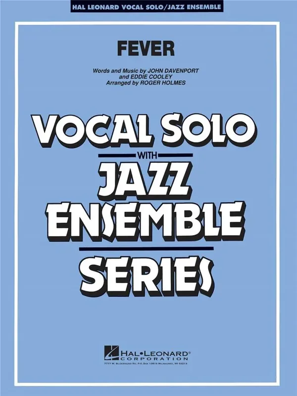 Fever (Arr. Roger Holmes) Jazz Ensemble mit Gesang
