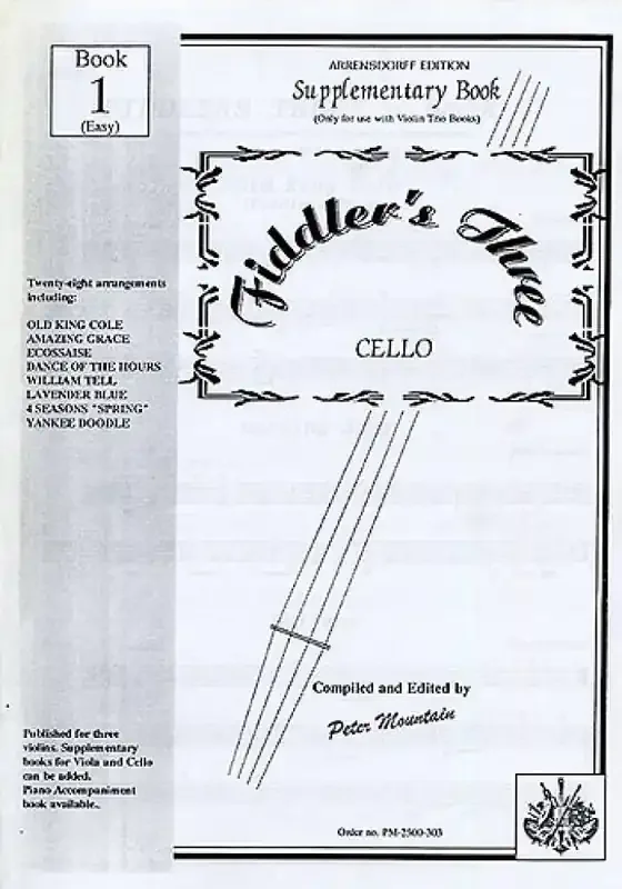 Fiddler‘s Three Cello Supplementary Book 1