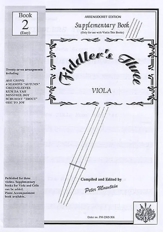 Fiddler‘s Three Viola Book 2