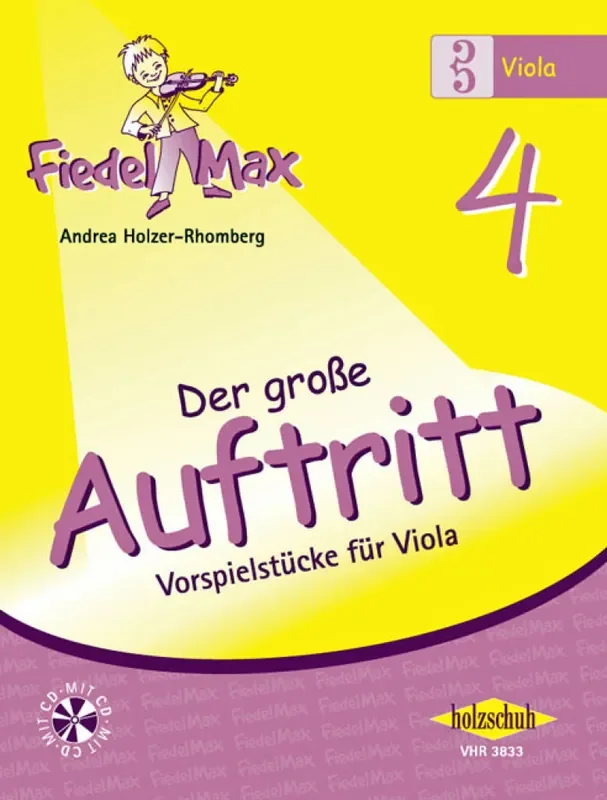Fiedel Max für Viola – Der große Auftritt Band 4