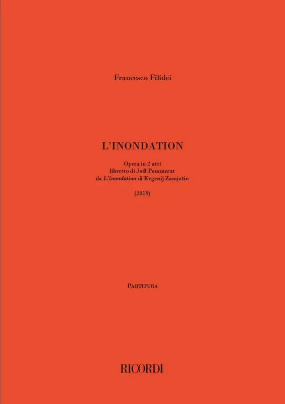 Filidei Francesco L‘Inondation Orchester