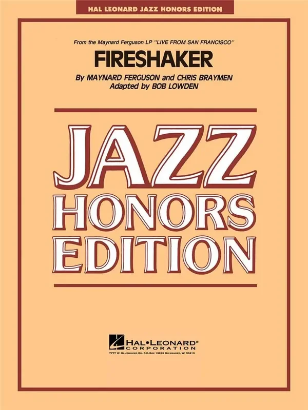 Fireshaker – Jazz Ensemble Jazz Ensemble