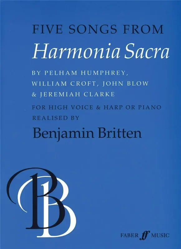 Five Songs from Harmonia Sacra Gesang mit Klavier