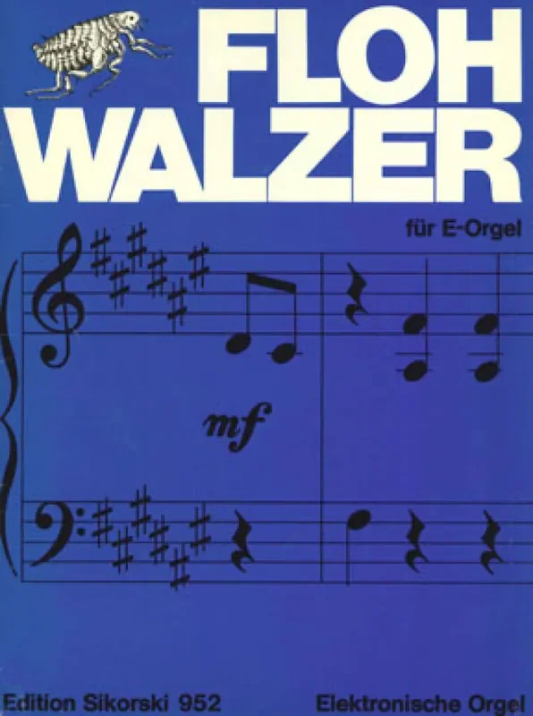 Floh-Walzer (Arr. Helmut K H Lange) Orgel