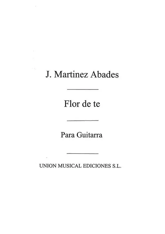Flor De Te Gitarre Solo