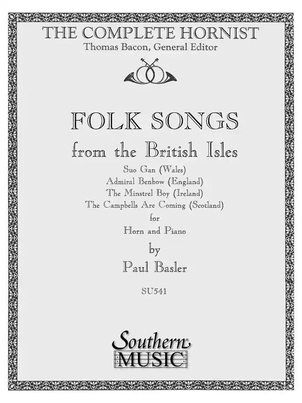 Folk Songs From The British Isles Horn Solo
