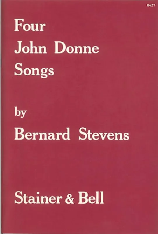 Four John Donne Songs For High Voice Gesang mit Klavier