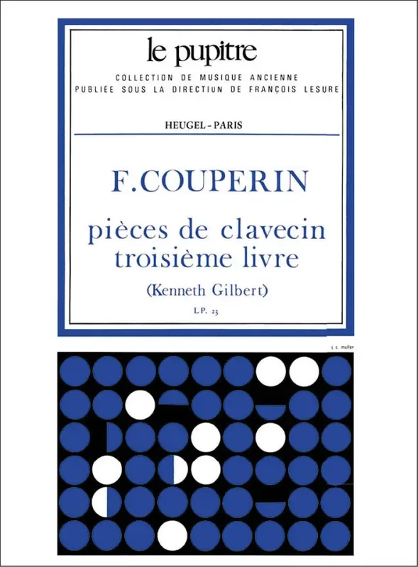 François Couperin Pieces de Clavecin Vol.3 Cembalo