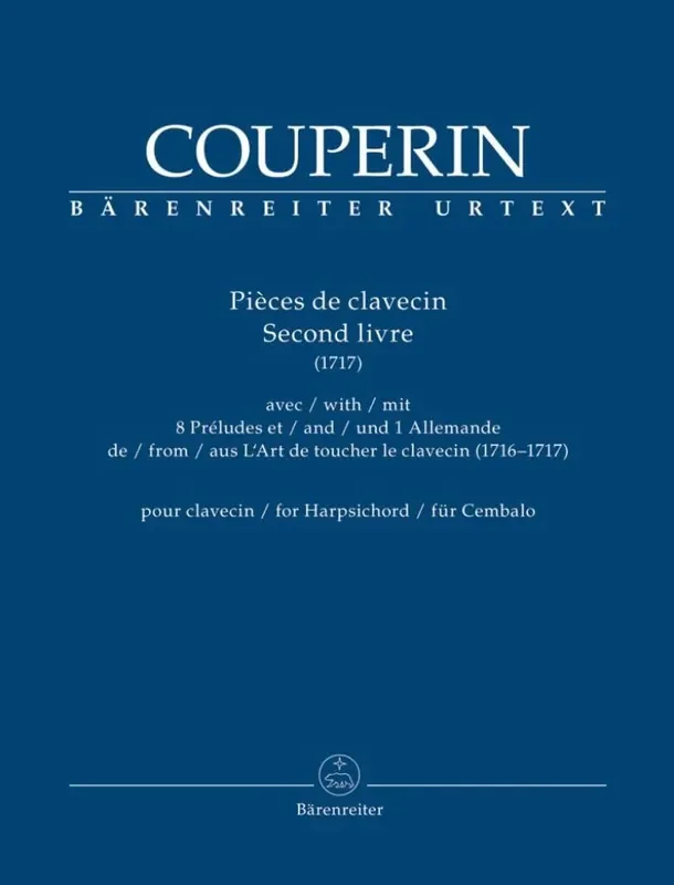 François Couperin Pieces De Clavin (Arr. Denis Herlin) Cembalo