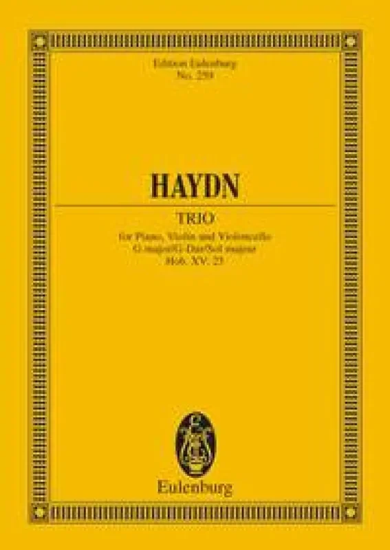 Franz Joseph Haydn Piano Trio G major Hob. XV 25 Klaviertrio