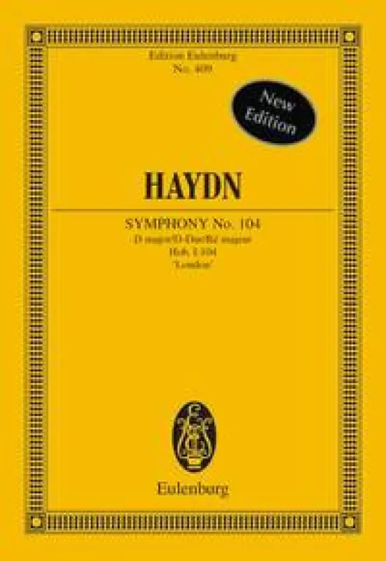 Franz Joseph Haydn Symphony No 104 In D Major ‘London‘ Orchester