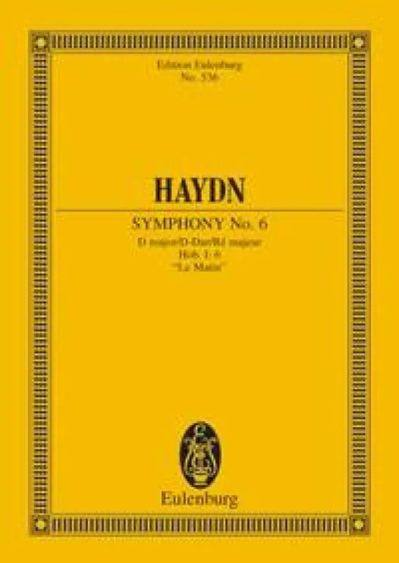 Franz Joseph Haydn Symphony No. 6 In D Major Hob. I Orchester