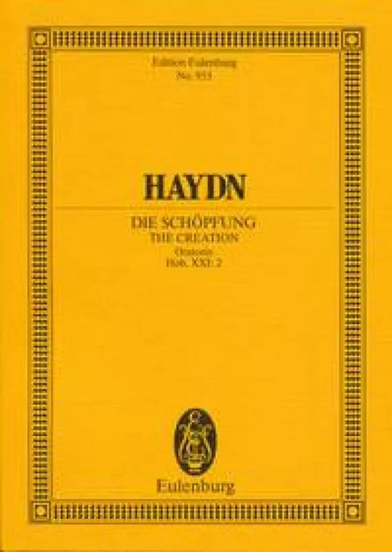 Franz Joseph Haydn The Creation Study Score Gemischter Chor mit Ensemble