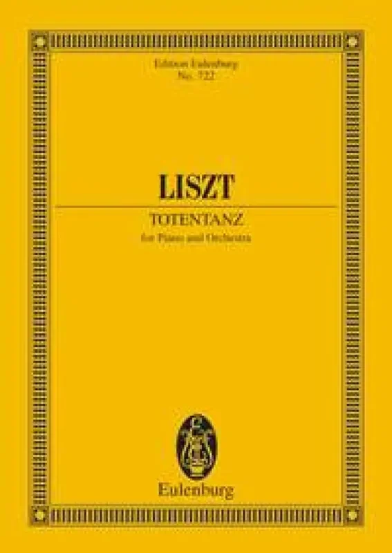 Franz Liszt Totentanz For Piano And Orchestra Orchester mit Solo