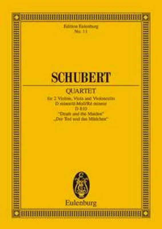 Franz Schubert Streichquartet d-moll D810 Streichquartett
