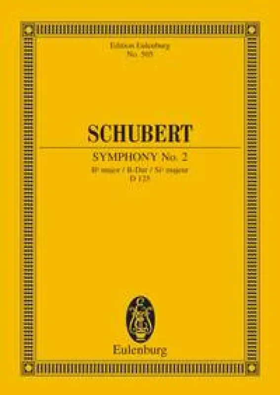 Franz Schubert Symphony No. 2 Bb major D 125 Orchester