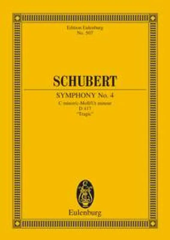 Franz Schubert Symphony No. 4 In C Minor D 417 Orchester