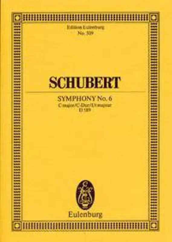 Franz Schubert Symphony No. 6 In C Major D 589 Orchester