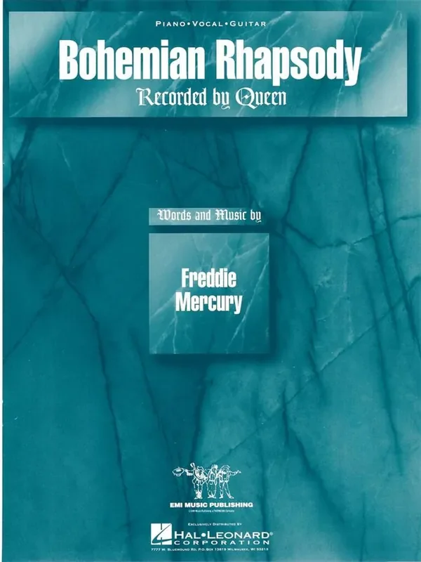 Freddie Mercury Bohemian Rhapsody Klavier, Gesang, Gitarre (Songbooks)