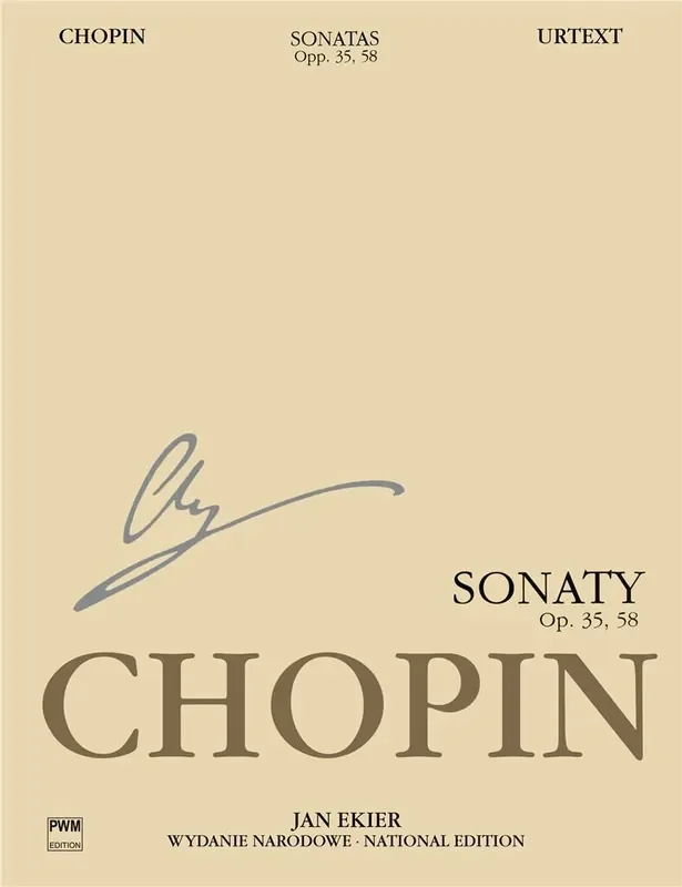 Frédéric Chopin Sonatas, WN op. 35, 58 (Urtext) Klavier Solo
