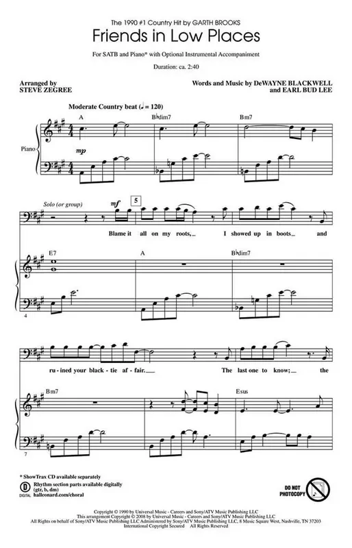 Friends in Low Places